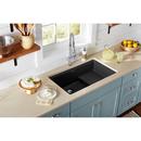 Elkay Caviar 35-7/8 x 20-5/8 in. Composite 1 Bowl Undermount Kitchen Sink 