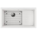 Elkay Ricotta 35-7/8 x 20-5/8 in. Composite 1 Bowl Undermount Kitchen Sink 