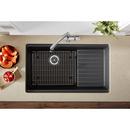 Elkay Charcoal 35-7/8 x 20-5/8 in. Composite 1 Bowl Undermount Kitchen Sink 