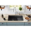 Elkay Charcoal 35-7/8 x 20-5/8 in. Composite 1 Bowl Undermount Kitchen Sink 