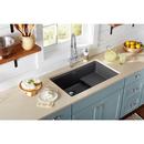 Elkay Charcoal 35-7/8 x 20-5/8 in. Composite 1 Bowl Undermount Kitchen Sink 