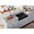 Elkay Caviar 35-7/8 x 22-1/2 in. Composite 1 Bowl Apron Front Kitchen Sink 