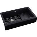 Elkay Caviar 35-7/8 x 22-1/2 in. Composite Single Bowl Farmhouse Kitchen Sink 