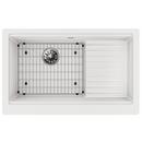 Elkay Ricotta 35-7/8 x 22-1/2 in. Composite Single Bowl Farmhouse Kitchen Sink 