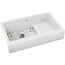 Elkay Ricotta 35-7/8 x 22-1/2 in. Composite Single Bowl Farmhouse Kitchen Sink 