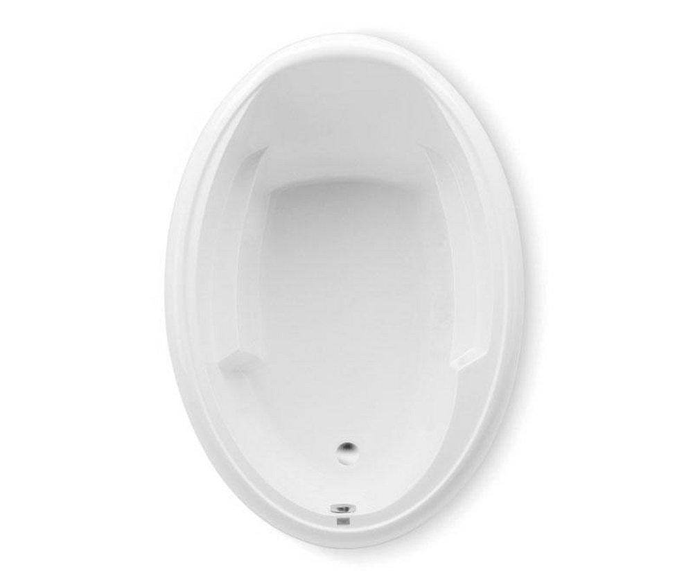 Aquatic White 66 x 41-1/4 in. Whirlpool Drop-In Bathtub 
