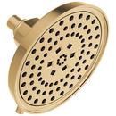 Brizo Polished Gold Multi Function Full, H2Okinetic Technology®, Massage and Pause Showerhead 