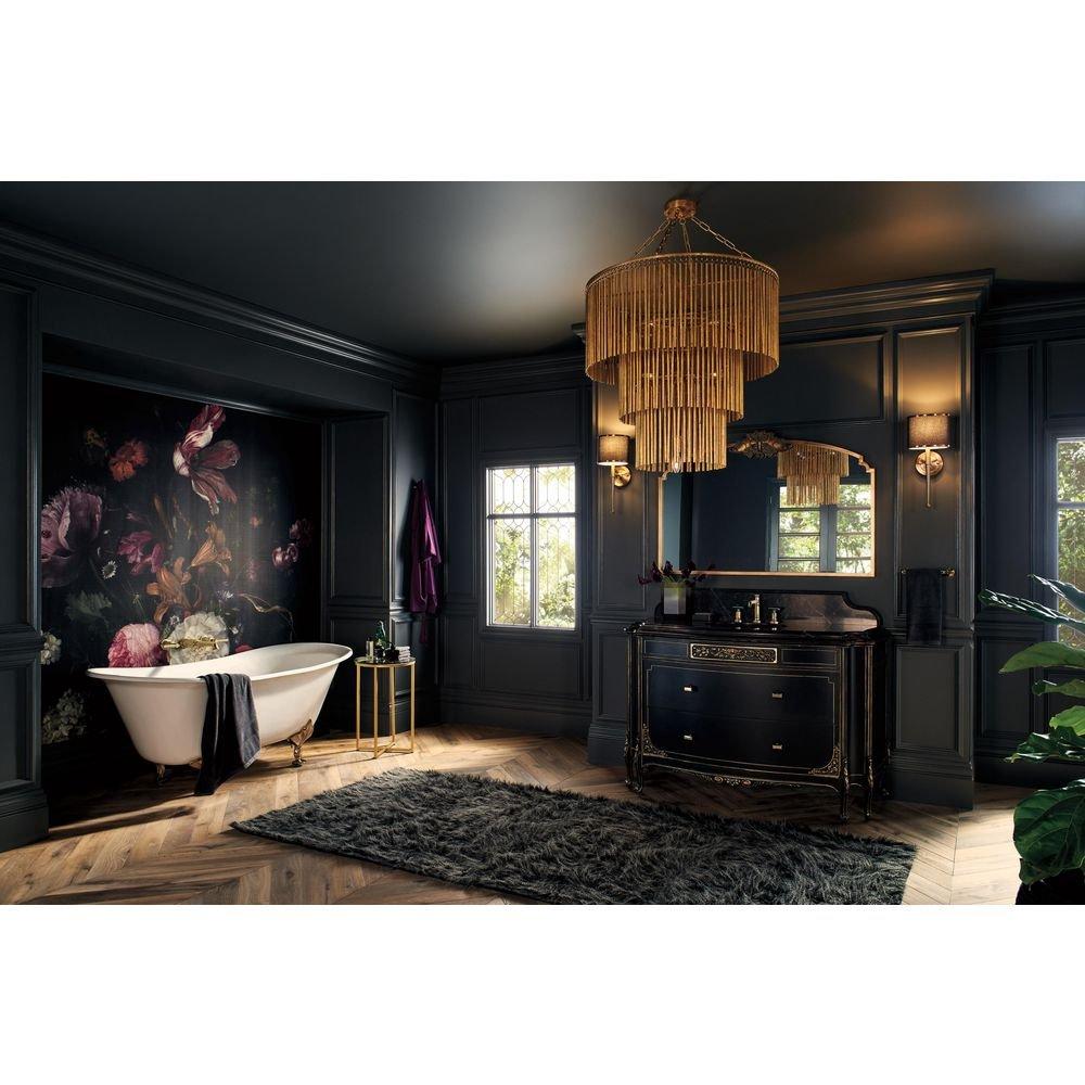 Brizo Polished Gold 8 in. Towel Bar 