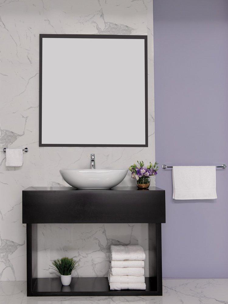 8 in. Towel Bar in Chrome 