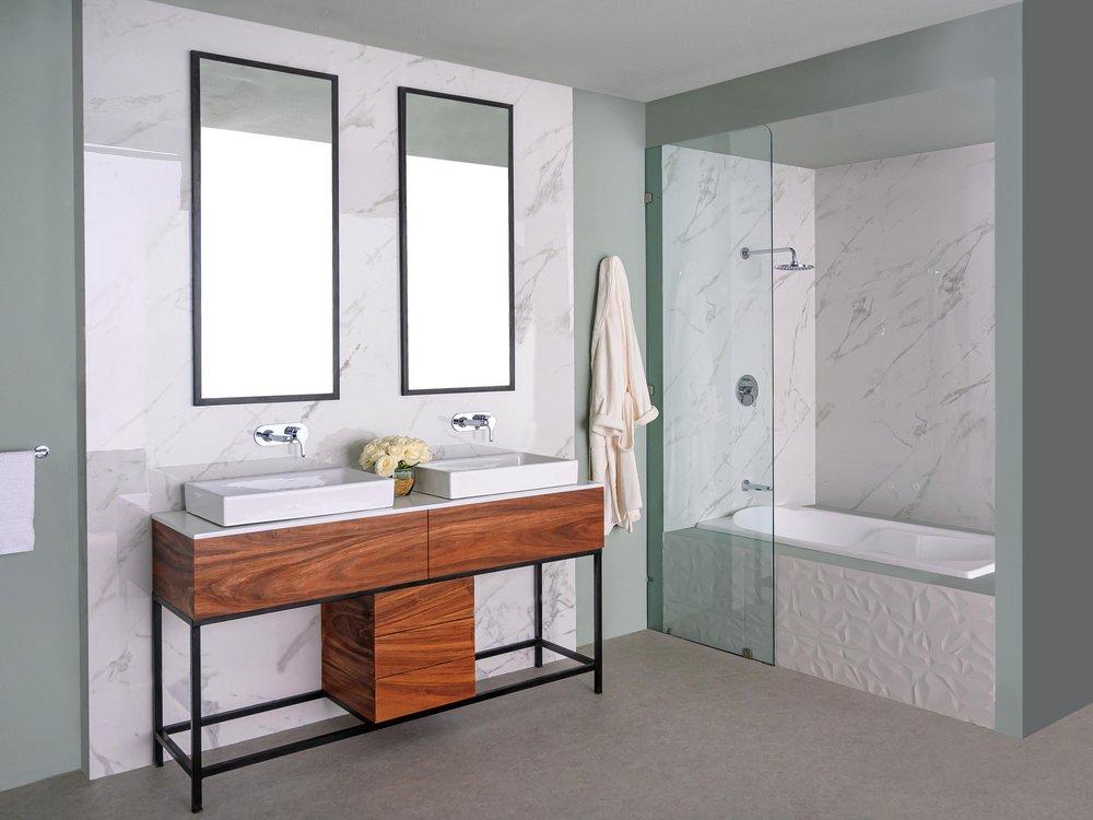 24 in. Towel Bar in Chrome 