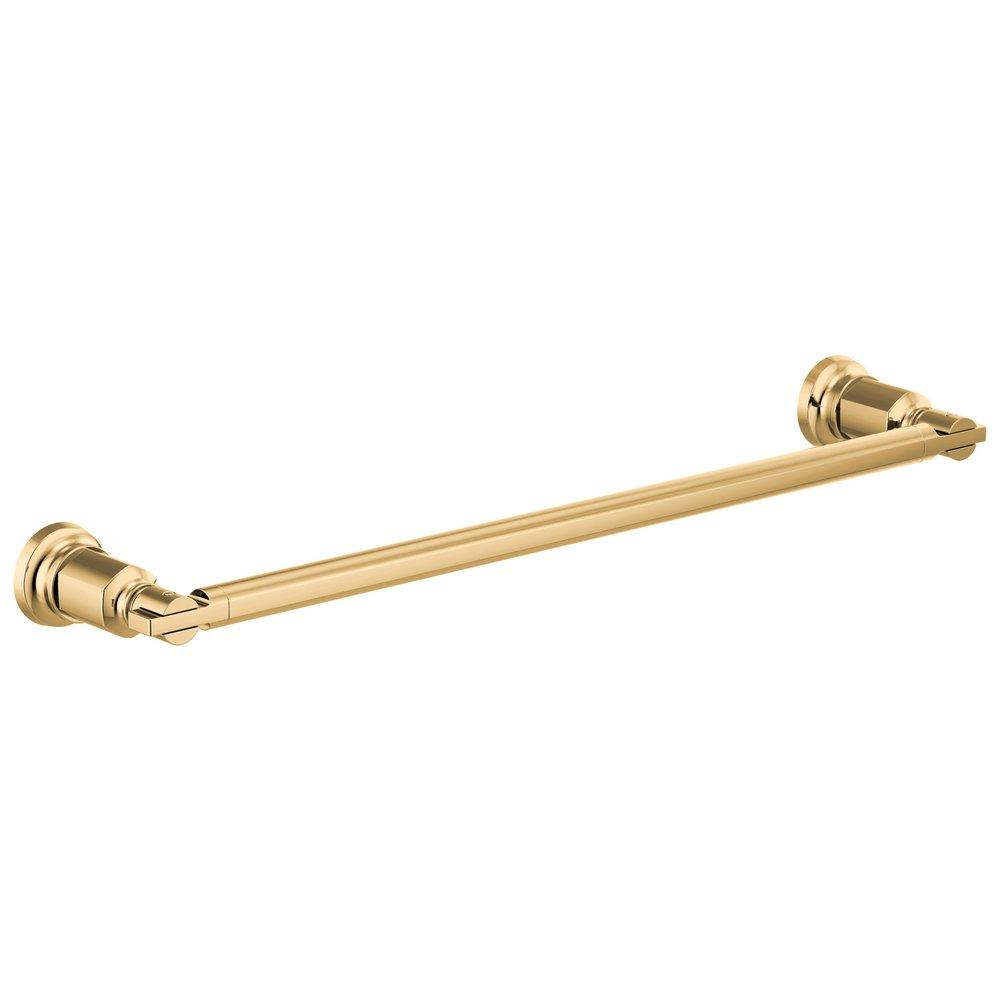 18 in. Towel Bar in Polished Gold 