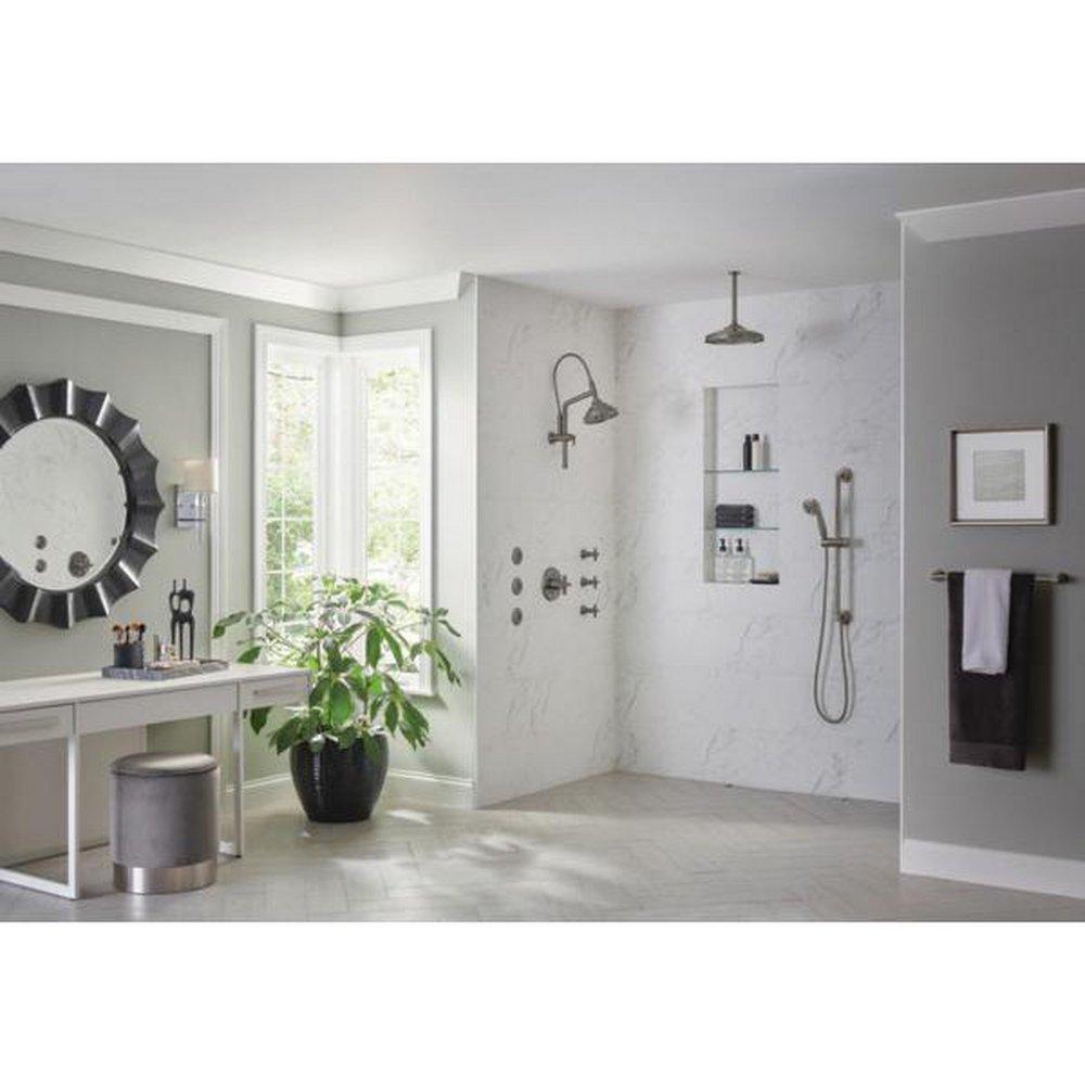 Brizo Brilliance&reg; Luxe Steel&reg; No Handle Single Function Bathtub & Shower Faucet (Trim Only) 