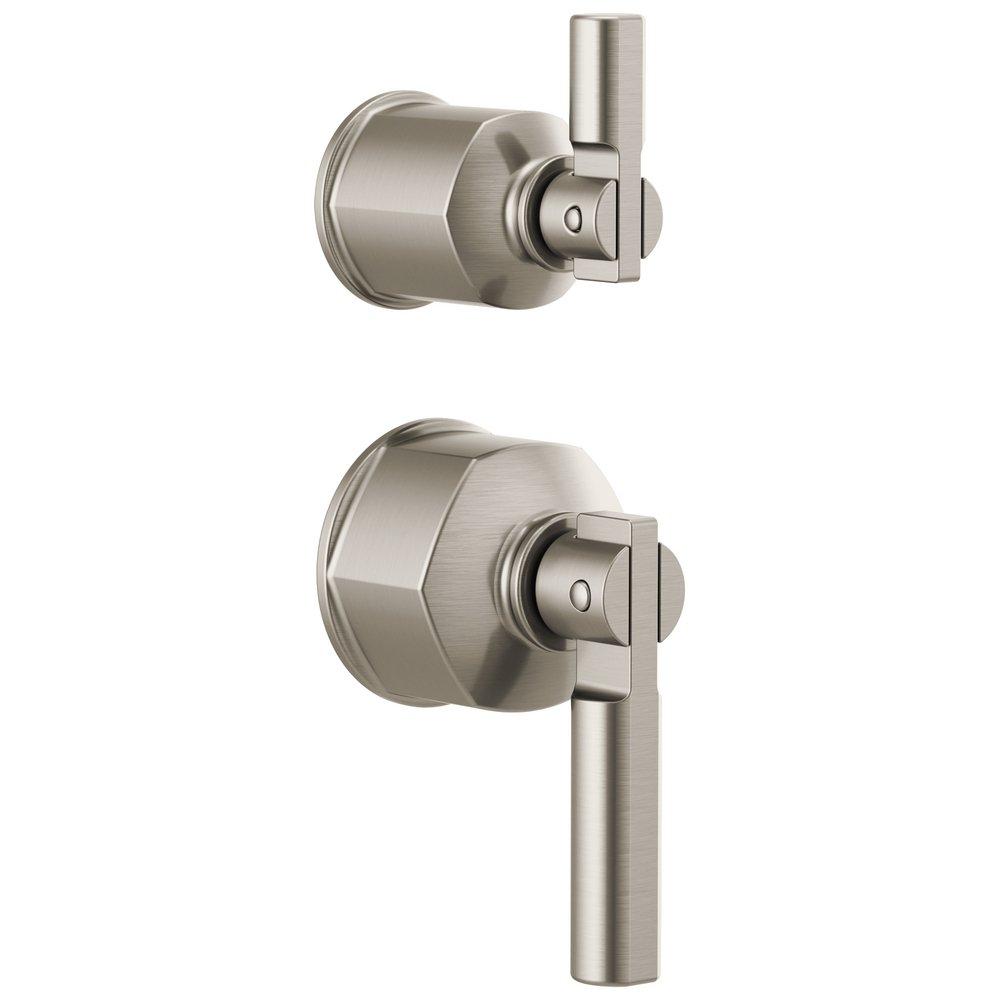 Brizo Luxe Nickel 2-1/4 in. Zinc Handle Kit 