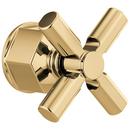 Sensori Thermostatic Valve Trim Cross Handle in Polished Gold