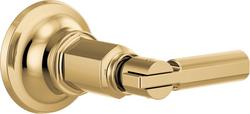 Sensori&reg; Volume Control Trim with Lever Handle in Brilliance&reg; Polished Gold