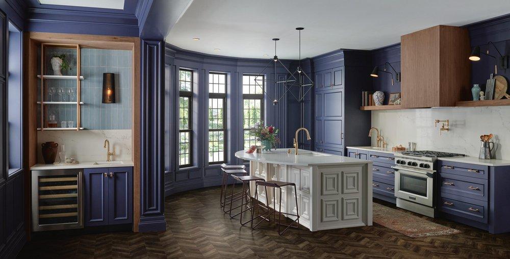 Brizo Polished Gold 1-15/16 in. Cabinet Knob 