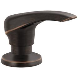 13 oz. Deck Mount Metal Soap Dispenser in Venetian Bronze