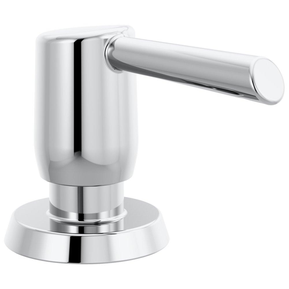 Delta Faucet Chrome 3 in. 13 oz. Kitchen Soap Dispenser 