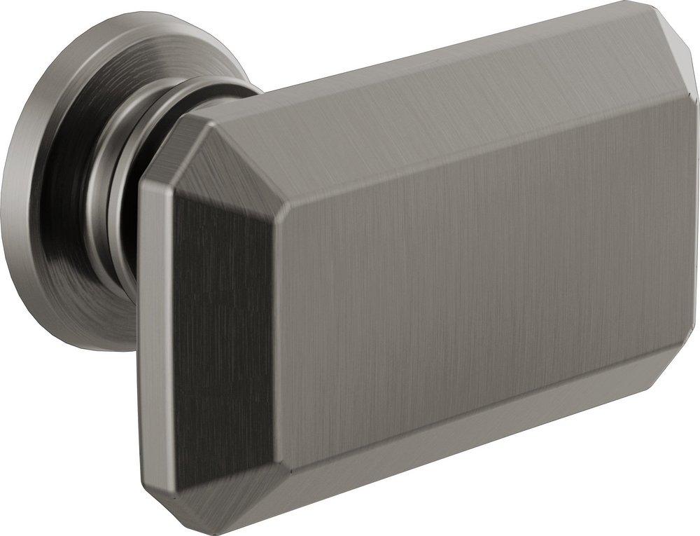 Brizo Luxe Steel 1-15/16 in. Cabinet Knob 