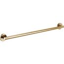 Brizo Polished Gold Grab Bar in Polished Gold 