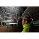 Milwaukee&reg; Black REDLITHIUM&trade; Battery LED Hard Hat Flashlight 