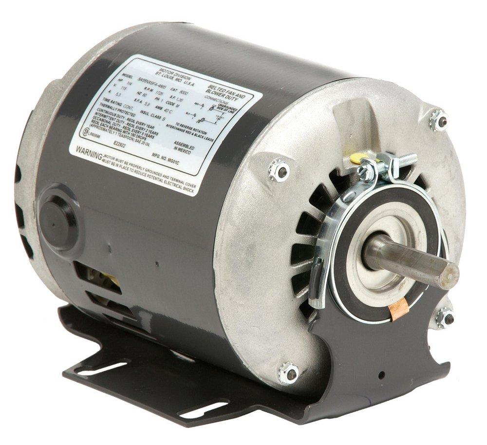 US Motors 1725 RPM 115V Blower Motor 