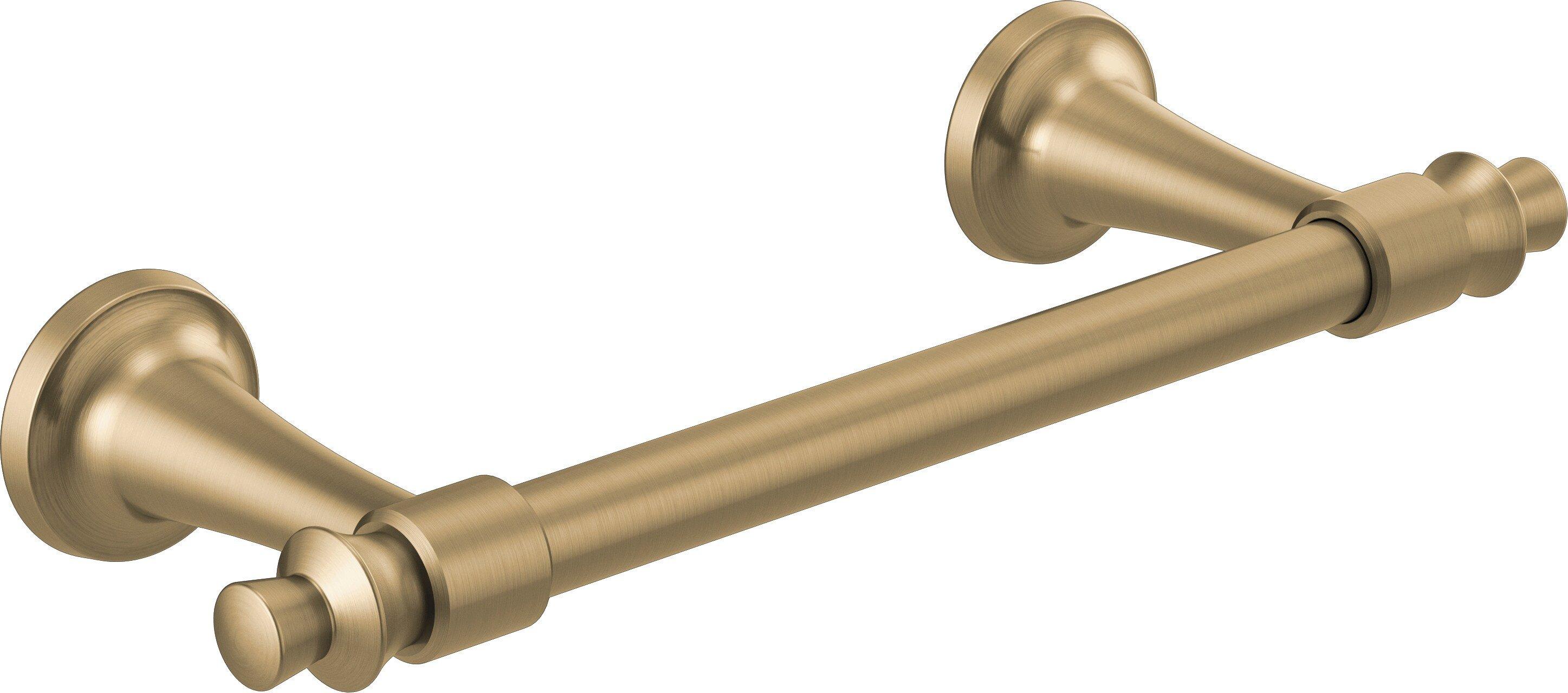 Delta Faucet Brilliance Champagne Bronze 8 in. Towel Bar 