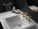 Delta Faucet Brilliance Champagne Bronze 8 in. Towel Bar 