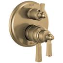 Two Handle Valve Trim in Champagne Bronze