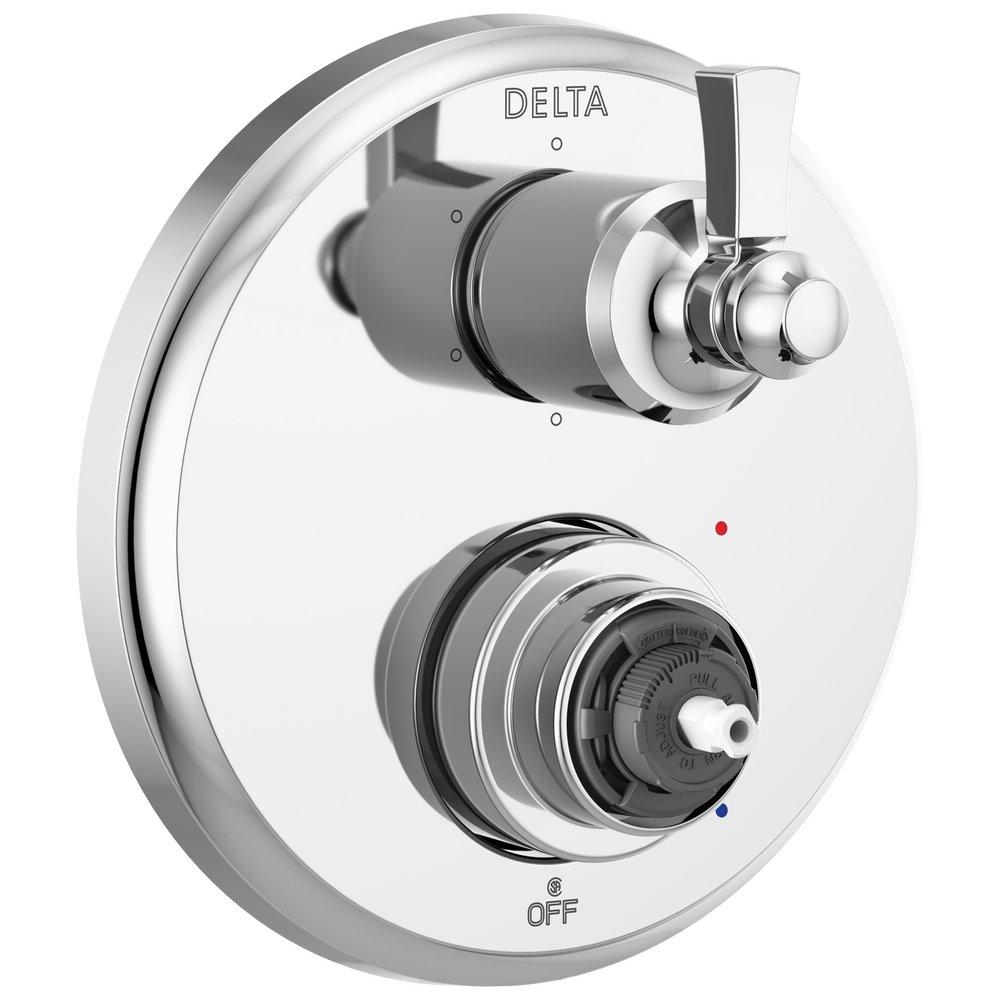 Delta Faucet Chrome Single Handle Multi Function Bathtub & Shower Faucet (Trim Only) 
