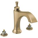 Two Handle Roman Tub Faucet in Champagne Bronze Trim Only
