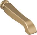 Two Handle Wall Mount Tub Filler in Champagne Bronze