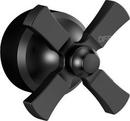 Cross Handle Tub Filler in Matte Black