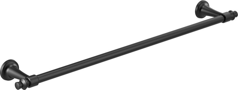 Delta Faucet Matte Black 24 in. Towel Bar 