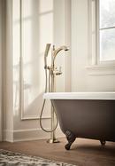 Delta Faucet Brilliance Champagne Bronze Floor Mount Filler (Trim Only) 