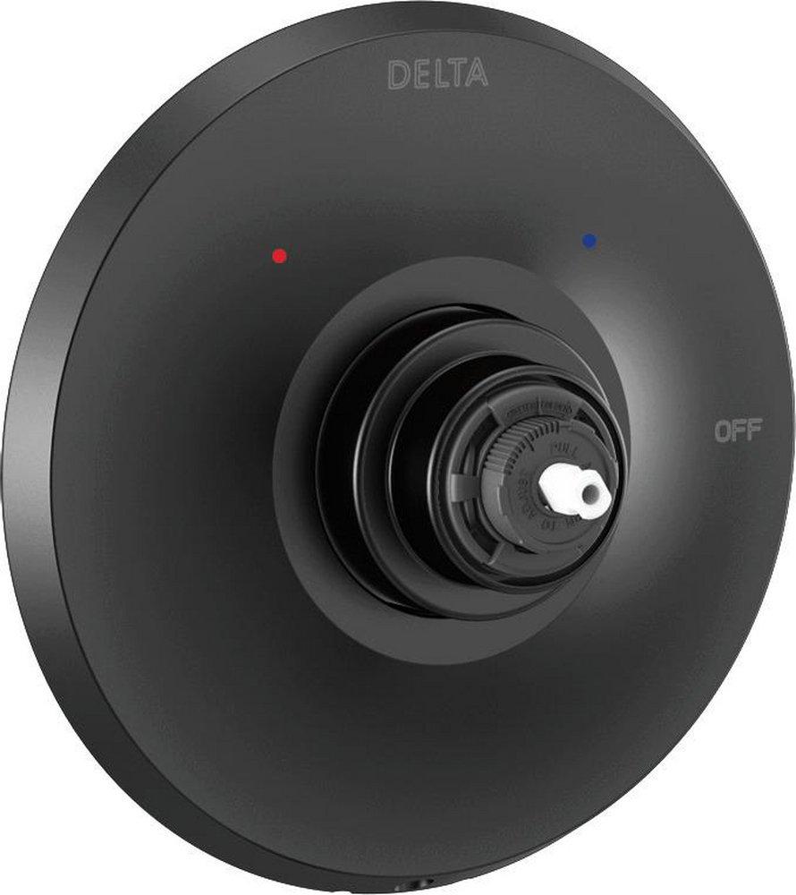 Delta Faucet Matte Black Zinc Valve Only Trim 