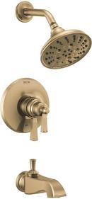 Delta Faucet Brilliance Champagne Bronze Two Handle Multi Bathtub & Shower Faucet (Trim Only) 