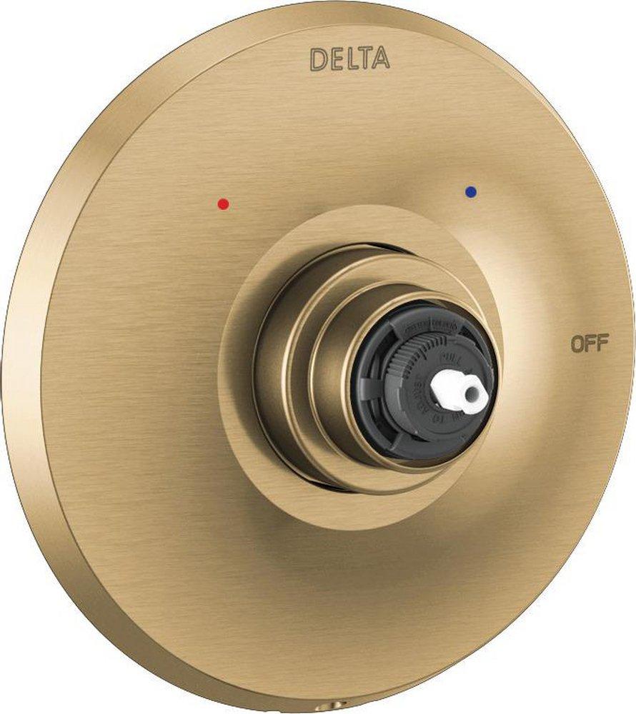 Delta Faucet Brilliance&reg; Champagne Bronze Pressure Balancing Valve Trim (Handle Sold Separately) 