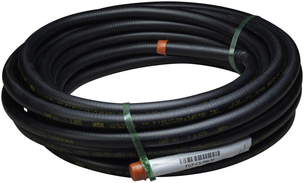 Omega Flex Black 50 ft. Black Flexible Gas Pipe 