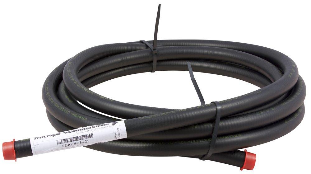 Omega Flex Black 25 ft. Black Flexible Gas Pipe 