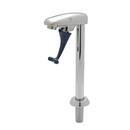 T&S Brass Polished Chrome No Handle Deck Mount Service Faucet 