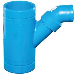 4 x 4 x 3 in. Polypropylene Mechanical Joint Long Turn Tee Wye