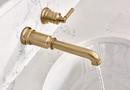 Brizo Brilliance Luxe Gold Two Handle Zinc Lever Handle Kit 