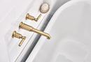 Brizo Luxe Gold Two Handle Wall Mount Filler (Trim Only) 