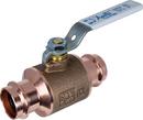 3/4 in. Bronze Full Port Press Ball Valve