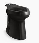 KOHLER Black Elongated Tall Toilet Bowl 