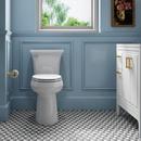 KOHLER White Elongated Floor Mount Toilet Bowl 