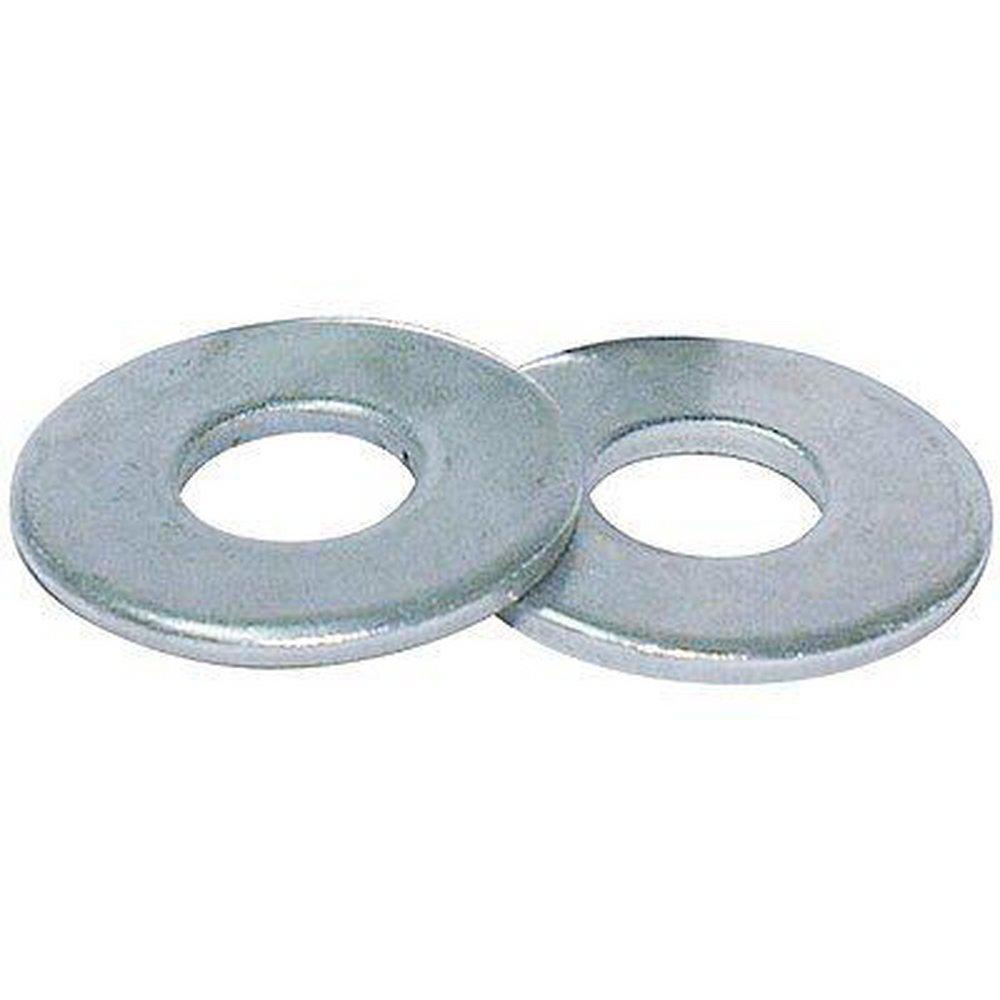 Zinc Stainless All Edge Flat Washer in Zinc 