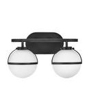 Hinkley Black 10W 2-Light LED Vanity Fixture 