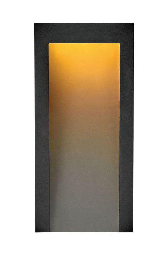 Hinkley Textured Black 8W 1-Light LED Outdoor Wall Sconce 